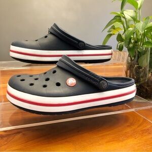 Crocs Classic Clogs Adult in Black Casual Summer Sandals. Women US 6, Men US 4.